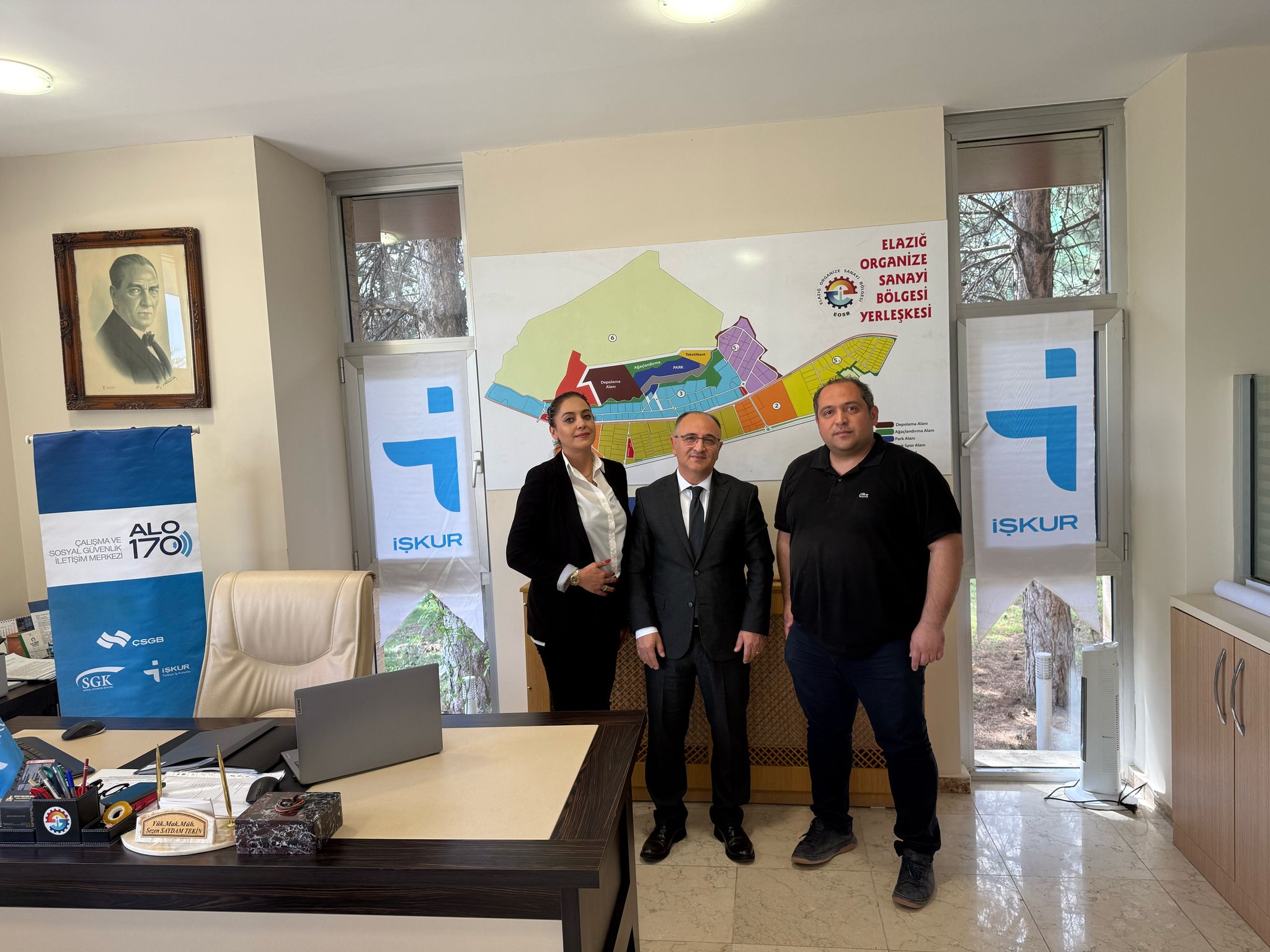 Elazığ OSB’de İŞKUR hizmet noktası ofisi açıldı