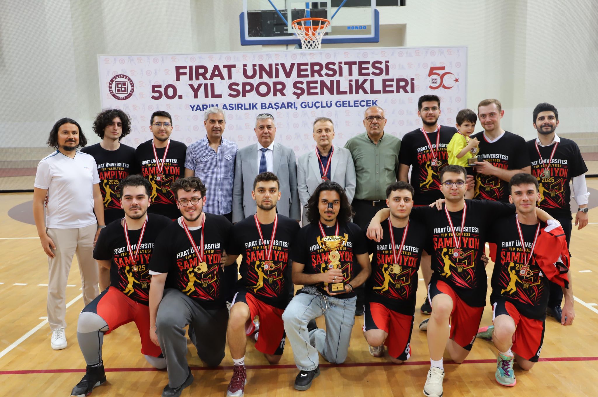 Fırat Üniversitesi 50. yıl spor şenlikleri tamamlandı