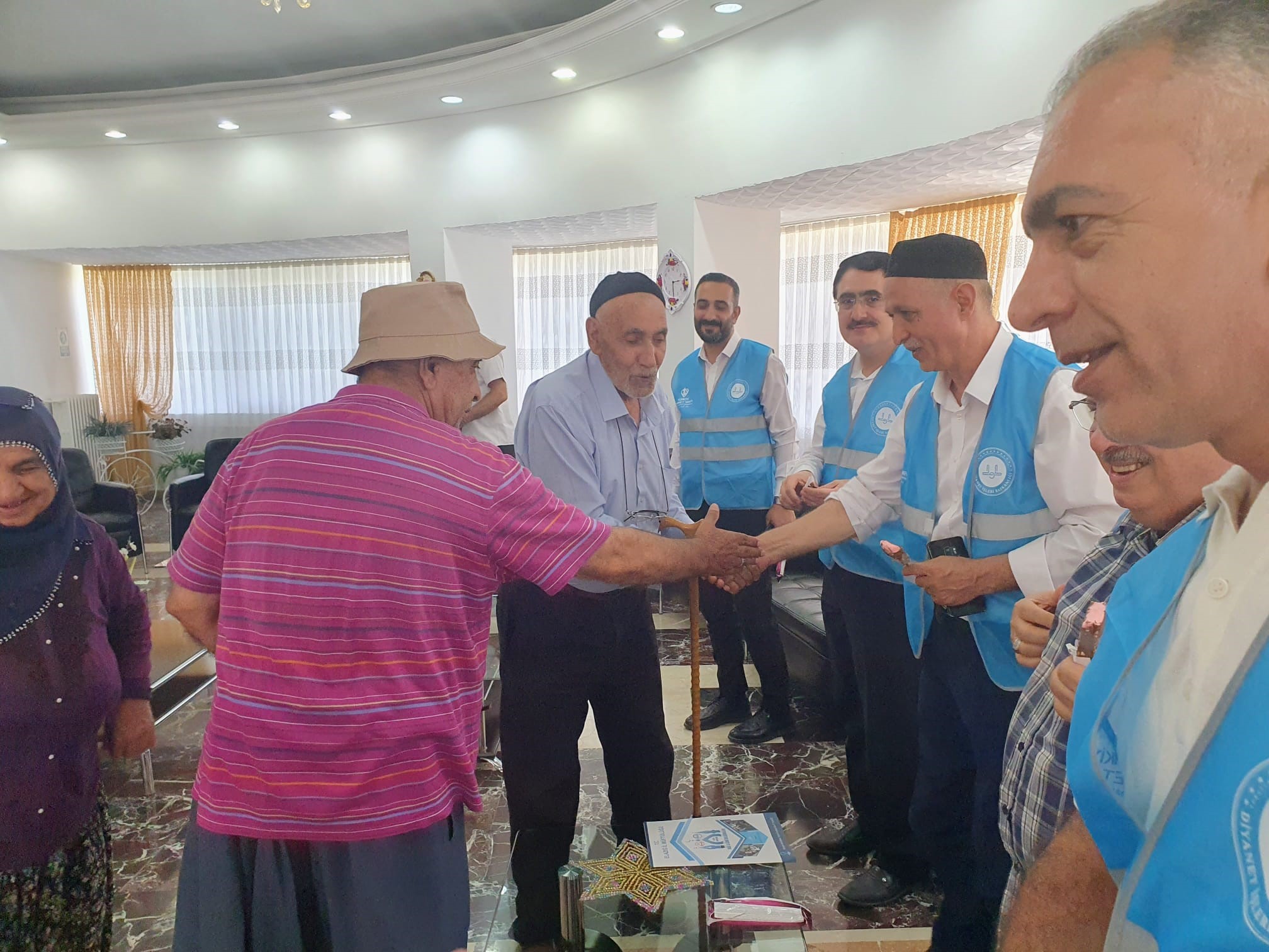 Elazığ’da Gazi Huzurevi’nde gönül sohbetleri sürüyor